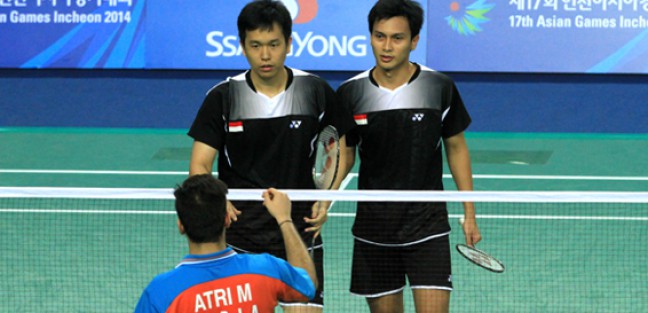 Hendra/Ahsan Kalahkan Pasangan Jepang