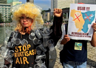 Tolak Swastanisasi Air Jakarta