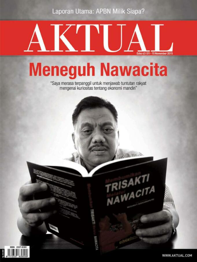 cover aktual 43 majalah aktual edisi 43 - Meneguh Nawacita