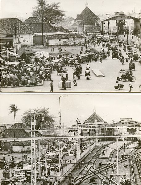 Stasiun Jatinegara dulu Stasiun Jatinegara dulu