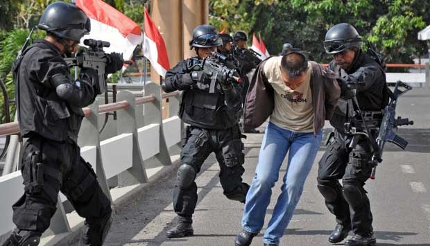penangkapan terduga teroris