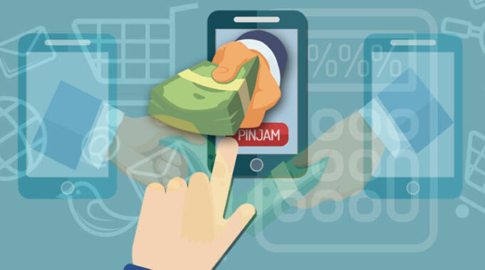 ilustrasi-pinjaman-online-fintech-uang-banyak