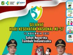Pemerintah Kota Medan Mengucapkan Selamat Hari Kesehatan Nasional 2021 Pemerintah Kota Medan Mengucapkan Selamat Hari Kesehatan Nasional ke-57 12 November 2021