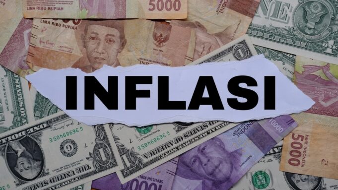 Rupiah,And,Dollar,Background,With,Latter,"inflasi",Which,Means,"inflation"