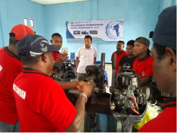 mesin sorong 2 Servis Mesin Nelayan Kecil yang dilakukan oleh KKP