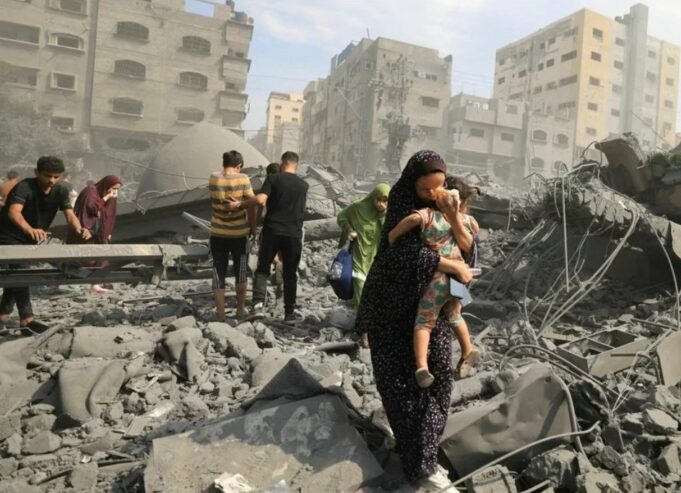 Gaza yang dihancurkan militer Israel (2)