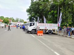 Penyerahan Pertama Sebanyak 34 Unit Truk Kopdes Merah Putih Lebak Disalurkan Melalui Pemkab