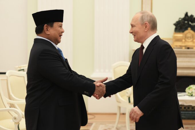 prabowo dan putin di rusia