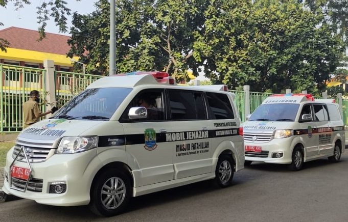 pengadaan mobil ambulans dan jenazah di Dinas Kesehatan (Dinkes) Kota Bekasi