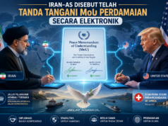 Iran-AS Disebut Telah Tanda Tangani MoU Perdamaian secara Elektronik