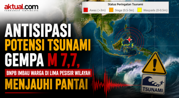 ChatGPT Image Jun 8, 2026, 09_40_35 AM Ilustrasi - peta gempa bumi di Laut Sulawesi dengan kekuatan Magnitudo 7,7 berpotensi tsunami pada Senin, (8/6/2026). ANTARA/HO-BMKG
