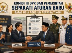 Tok! Komisi III DPR dan Pemerintah Sepakati Aturan Baru Batas Usia Pensiun Perwira Tinggi dalam RUU Polri