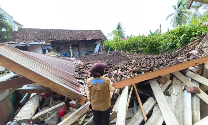 Rumah warga yang rusakan akibat gempabumi di Kabupaten Parigi Moutong, Sulawesi Tengah, foto BPBD Kabupaten Parigi Moutong